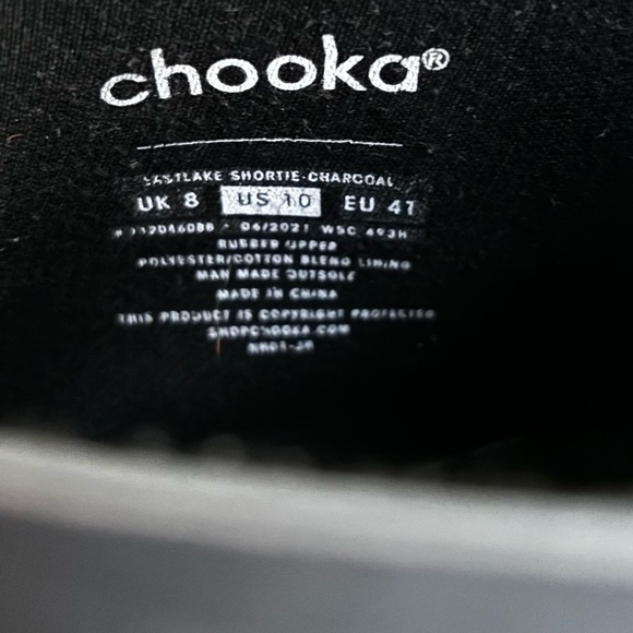 CHOOKA Eastlake Shortie Shaft Waterproof Rain Boots Ankle Rubber Booties - Picture 2 of 12